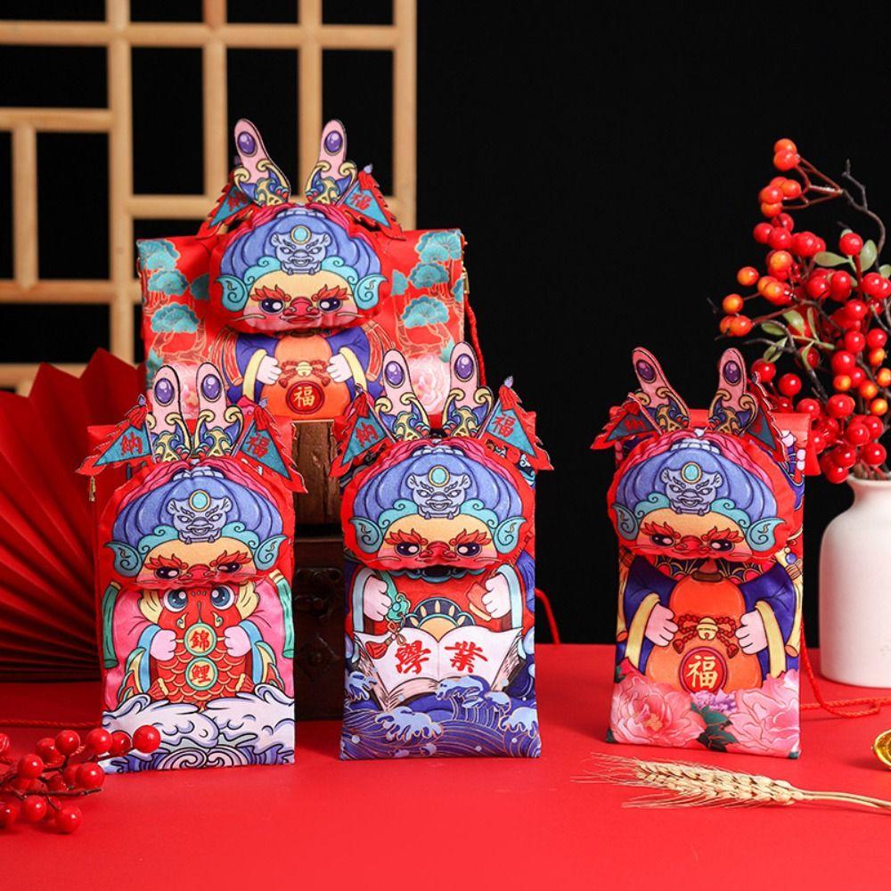 

Сумка на плечо, сумка для упаковки денег, сумка через плечо, талисман года Дракона, принадлежности для весеннего фестиваля