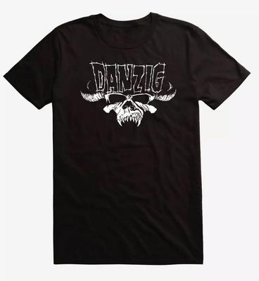26 Danzig Logo Totenkopf Heavy Metal T-Shirt Neues Unisex T-Shirt