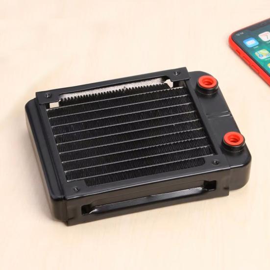 120mm Water Cooling Radiator Widely Used G1/4 Thread Aluminum Heat Exchanger Radiator PC Cooler Heatsink
