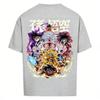 Sports Casual Outdoor Gym Goku All Forms TShirt Unisex 2026 Summer Cotton Oversized Dragon Ball Anime Graphic Print Daily Wear Tee