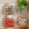 Large Capacity 304 Stainless Steel Drainage Basket Ginger Garlic Storage Baskets  Bathroom