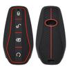 Silicone Car Key Case Cover for Geely Coolray X6 Emgrand Global Hawk GX7 Accessories