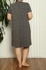 Maternity Tunic Nightgown Short Sleeve Lycra Plus Size