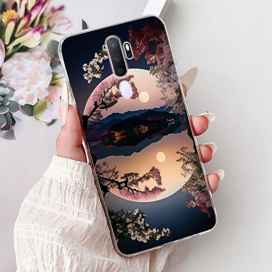For Oppo A9 2020 Case Oppo A11x New Luxury Painted Cover Shockproof Phone Case For Oppo A5 2020 A92020 OppoA11x Soft Fundas Bags
