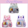 Cartoon Animal Kids Backpack For Preschool Children With Oxford Fabric And Padded Shoulder Straps