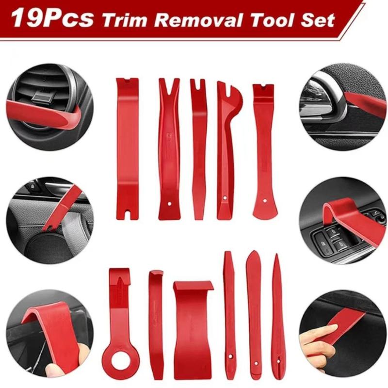 1/19pc Car Hand Tools Set Car Disassembly Kit Stereo Repair DVD Repair Tool Dashboard Removal Tool Interior Plastic Trim Panel