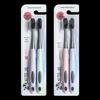 Kojiekojing Carbon Fiber Soft Toothbrush 2-Pack