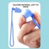 1pair Swimmers Ear Plugs Comfortable Swimming Ear Plugs Silicone Waterproof Reusable Hearing Protection Earbuds 1 Pair With Lanyard