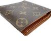 Louis Vuitton Cartes Crdit Monet Wallet Monogram Canvas Brown Unisex M61665 Used
