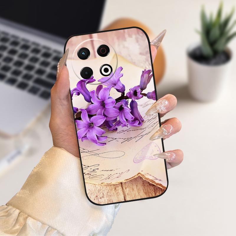 For Tecno Spark 30 Pro 4G Case KL7 Fashion Soft Silicone TPU Phone Back Cover For Tecno Spark30 Pro Shockproof Bumper Fundas