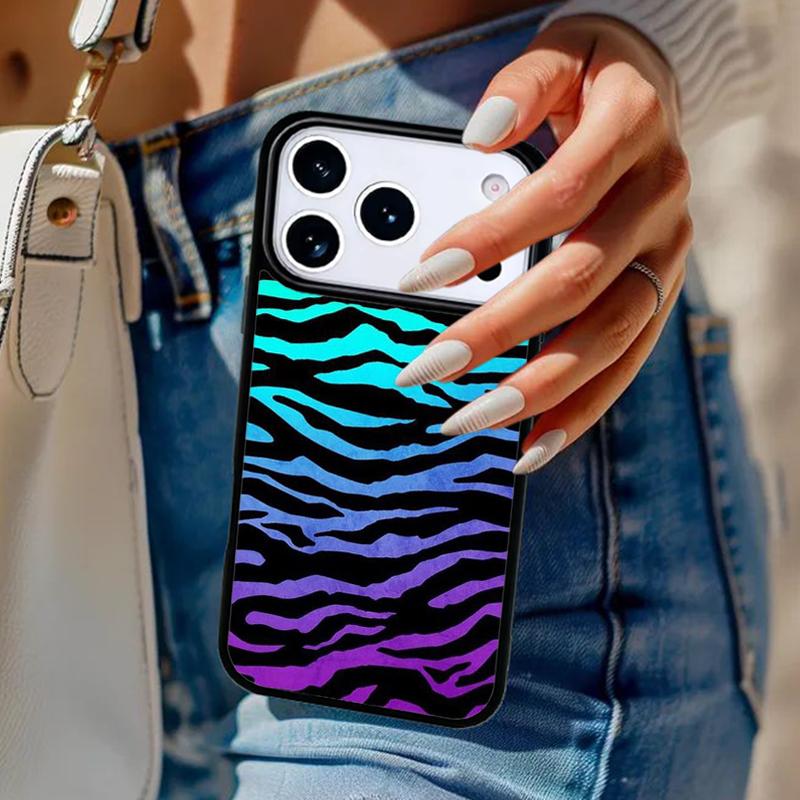 Animal Pattern Zebra Phone Case For iPhone 17 Air 14 15 13 12 Max Cover For Apple 14 15 16 16e 11 Pro Max Plus Coque