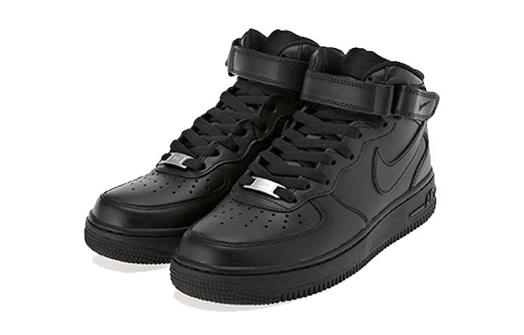 Nike Air Force 1 '07 Mid 'Schwarz' Damen 366731-001