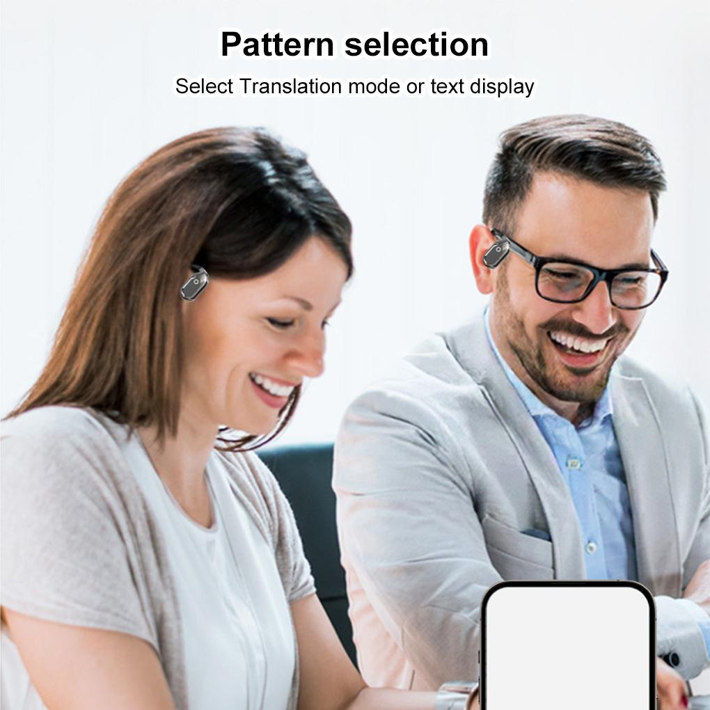 Real-Time 138 Language Translator Headphones Smart Bluetooth 5.3 Simultaneous Interpretation Earphone AI Voice Translator Earbud