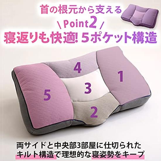 Showa Nishikawa Official Neck Support Pillow 58 X 32 Product 2211012900938 SN2050, Cm, Code