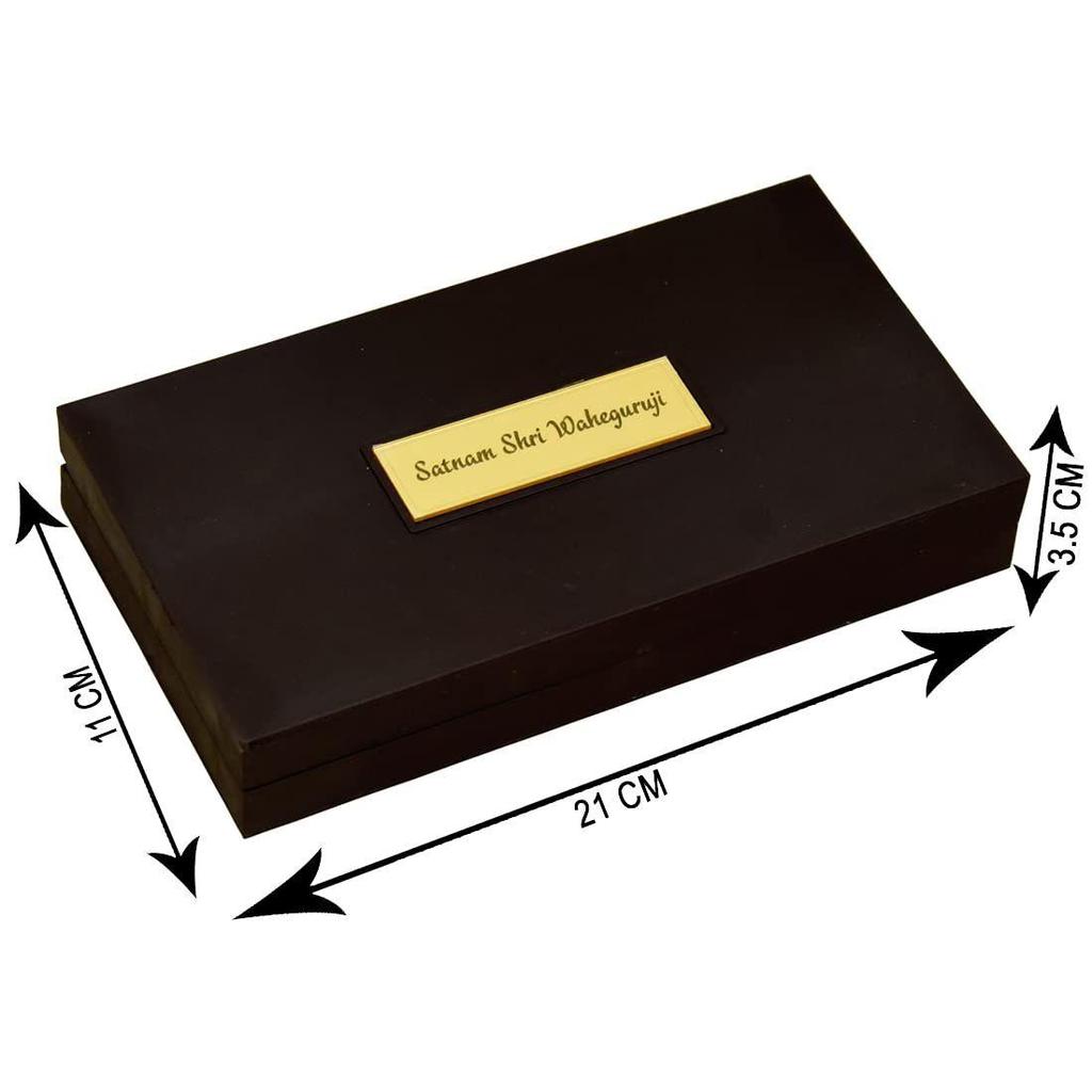 24K Gold Plated Photo Frame with Charan Paduka (Square),(Rectangle), Return Gifts