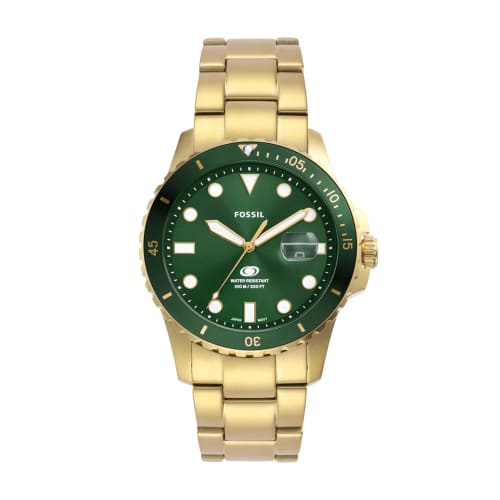 Fossil Blue Dive FS6030 Men's Gold Watch