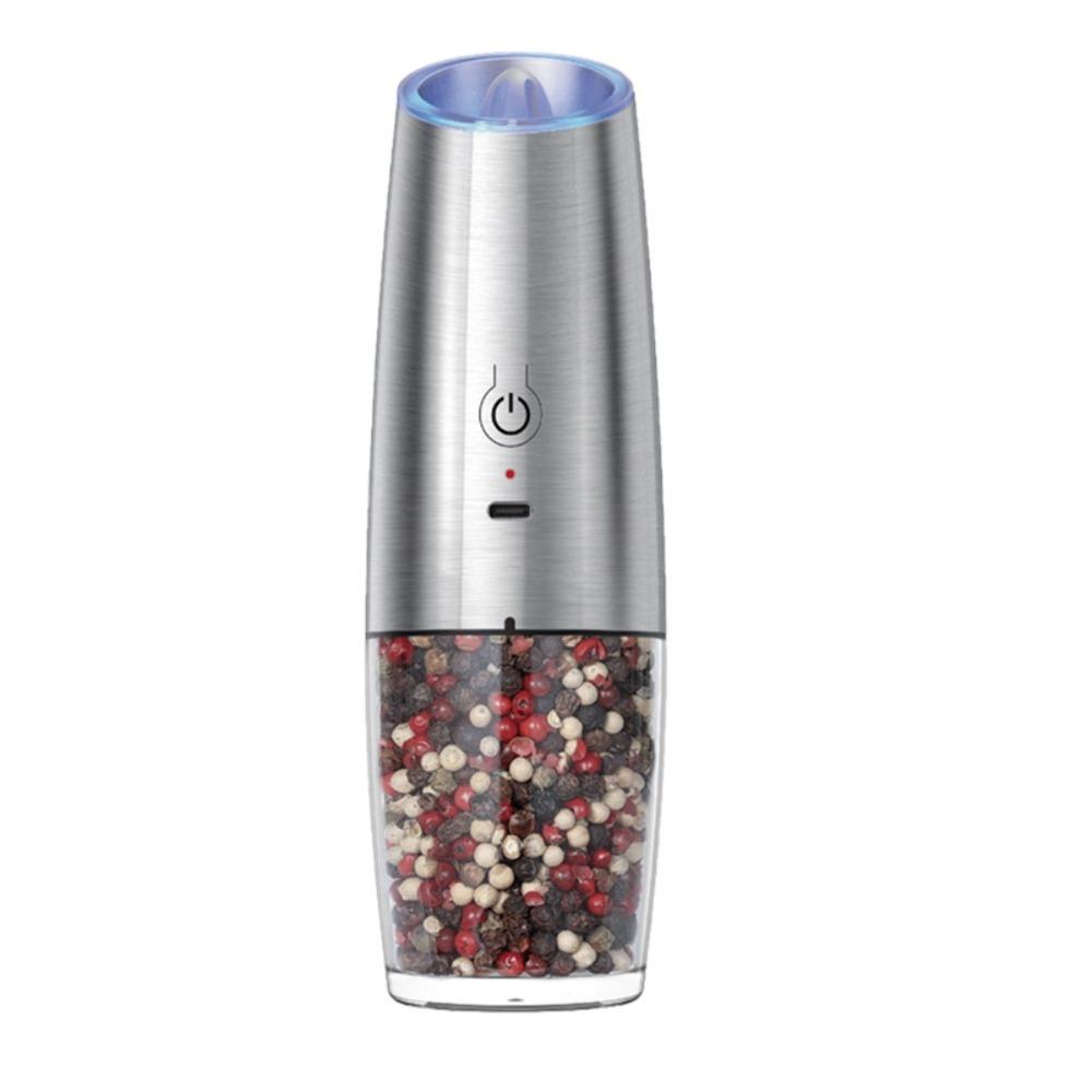 Rechargeable Electric Salt and Pepper Grinder Ceramic Grinding Core Spices Grinder Restaurant