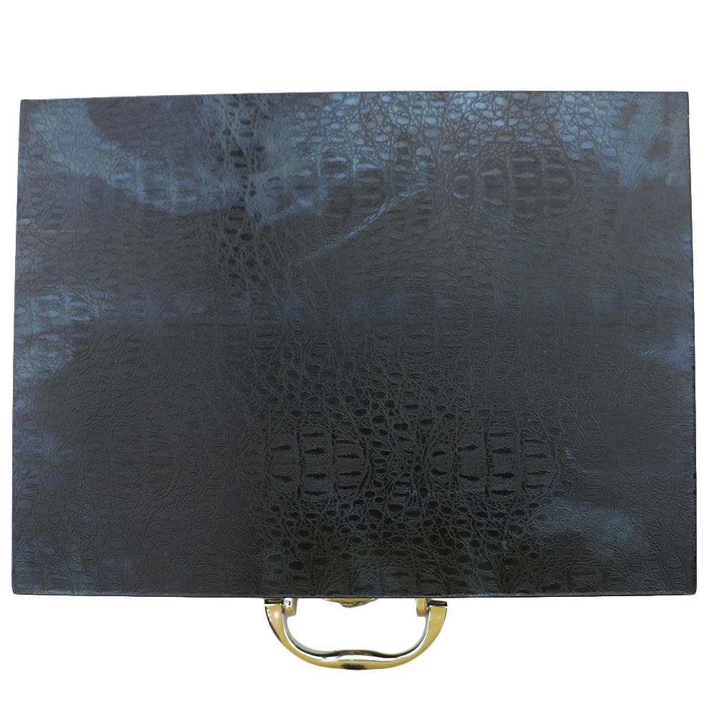 16pcHigh Grade Luxury Rainbow Dinnerware Set Fork Knife Spoon Black Cutlery Set Stainless Steel Flatware Set With Gift Box Hotel