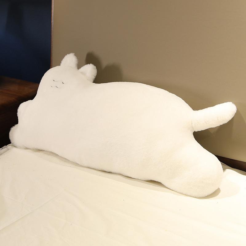 Cute Cat Throw Pillow Plush Toy Doll Cat Doll Children Bed Sleeping Soothing Doll