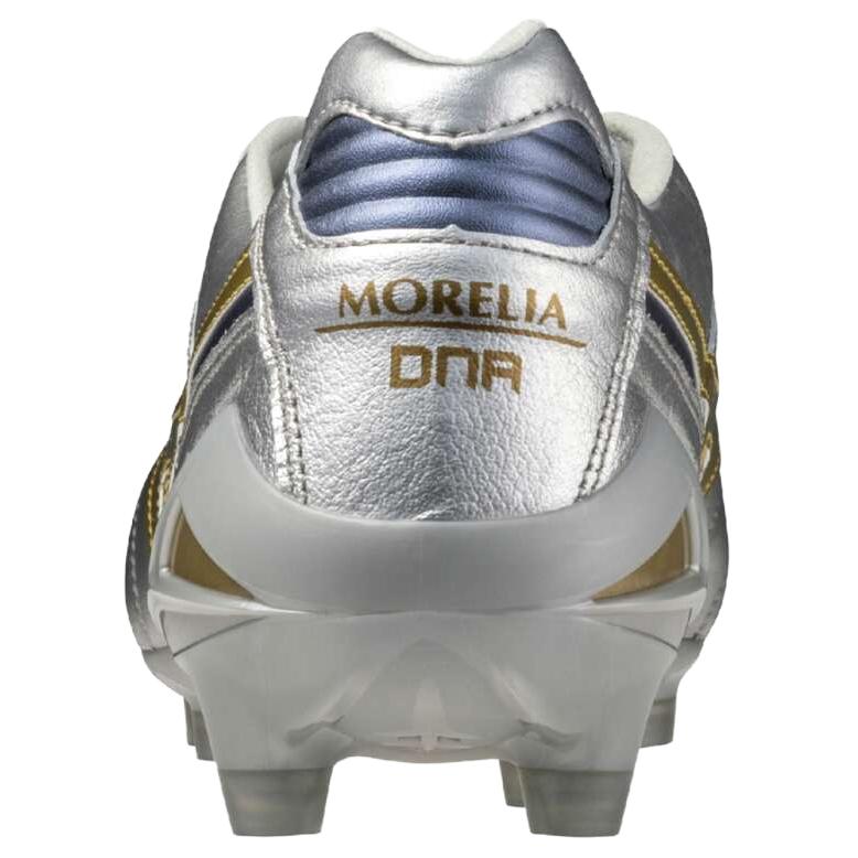 Mizuno Morelia DNA Japan Měkké Pohodlné Protiskluzové Odolné Fotbalové Kopačky Unisex Fotbalové Kopačky Stříbrné P1GA251004