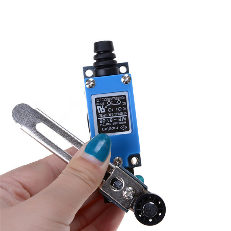 1Pc Waterproof Me-8108 Momentary Ac Limit Switch Roller Lever Mill Laser Plasma