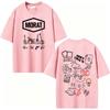 2027 Cool Band Morat Yem Album Stampa Grafica Magliette Unisex WoUnisex Moda Hip Hop Streetwear Maglietta Alta Qualità Casual 100% Cot