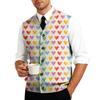 Men's V,Neck Sleeveless Knit Cardigan Vest