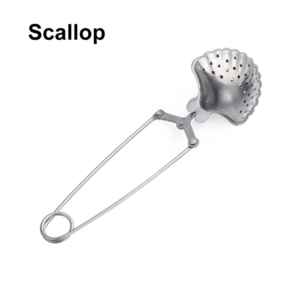 New 1set Reusable Fine Tea Strainer Filters Kongfu Stainless Steel Mesh Colander Reusable Teapot Infuser With Handle