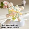 Silicone Hand Catching Ball Chewing Teether Hand Bell Newborn Sensory Educational Toys Chidlren Gift
