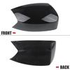 Glänzende Weiße/Glänzende Schwarze Rückspiegelabdeckung Für Ford S-MAX Galaxy S-Max 2006 2007 2008 2009 2010 2011-2015 KUGA/Escape 2008