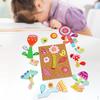 Children Wooden Knocking Puzzles Toy Cork Hammer Matching Puzzle Early Education Toys for Age 3-