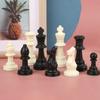 Plastic International Chess Pieces Intellectual Educational Game for Children AdultsChess Pieces