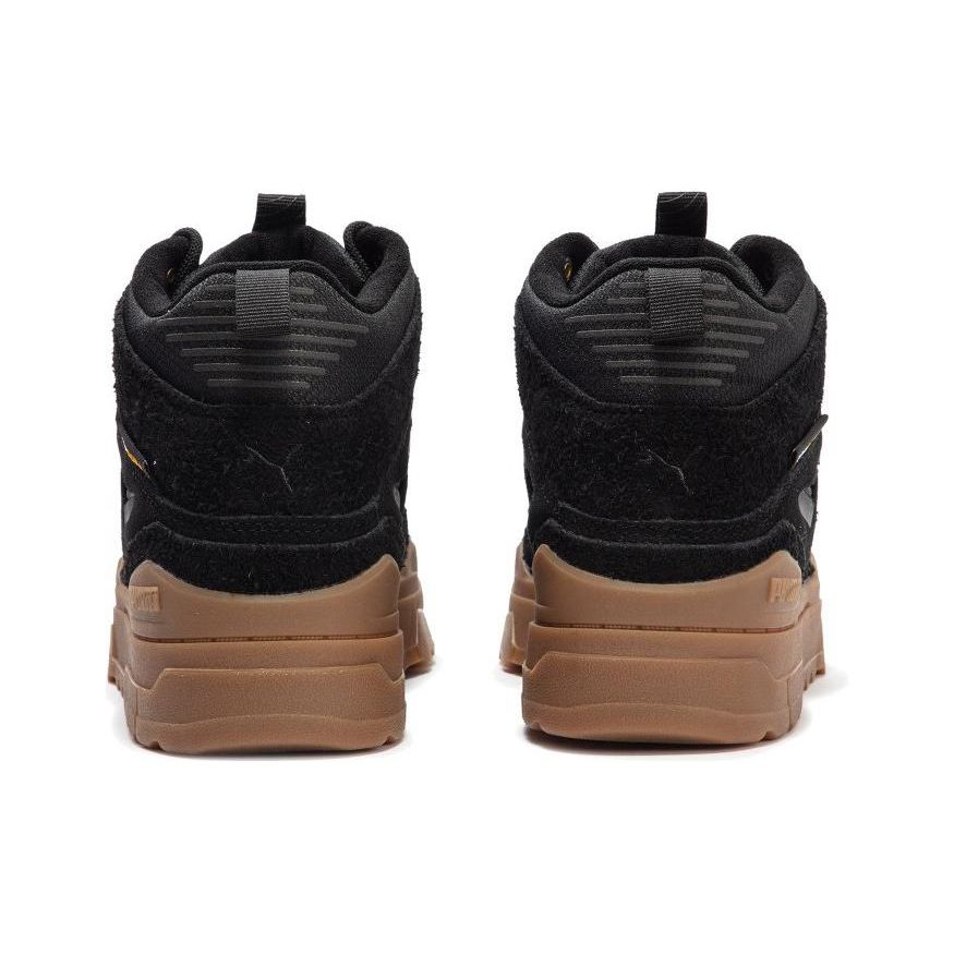 PUMA Slipstream Hi Xtreme Cordura Men's Black Flat Dark Grey Gum High Top Lifestyle Sneakers 393272-01