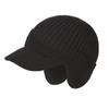 Men Women Winter Warm Knitted Beanie Ear Flap Fleece Lined Short Brim Skullies Cap Outdoor Ski Cycling Weather Earmuff Hat