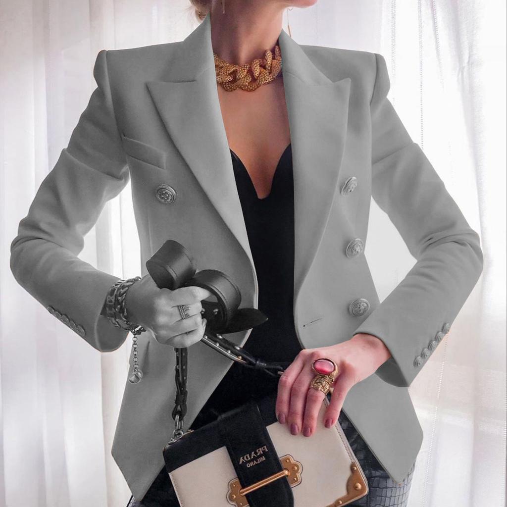 Blazer Women Spring Autumn Casual Versatile Long Sleeves Office Blazers Coats Korean Fashion Loose Women's Clothing Blazer