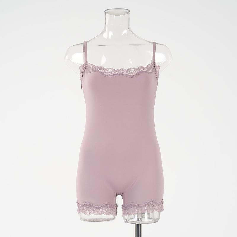 

Кружевное боди-майка SKIMS Kardashian: Приятная к коже нюдовая одежда для йоги с контролем живота и лифтингом бедер M