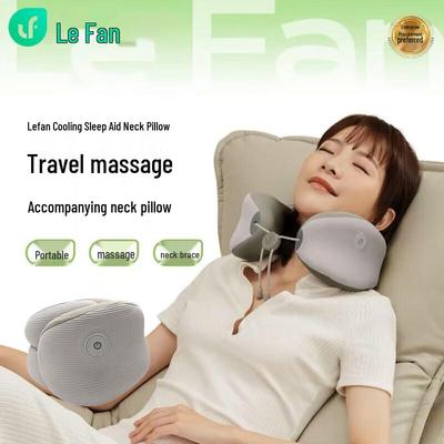 LERAVAN U-shaped Neck Massager Pillow CN Plug (adapter Included)