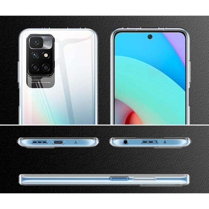Case - Phonillico - Xiaomi REDMI 10 4G - Silicone Gel TPU - Ultra Thin - Transparent