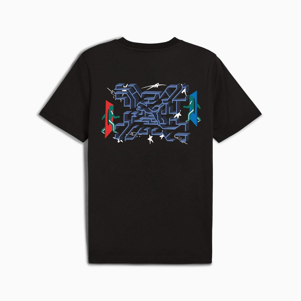 Puma X SQUID GAME GRAPHIC men's T-shirt black 63070601 r L