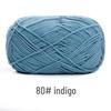 Su He 4-Strand Combed Cotton Yarn for Handmade Knitting: DIY Milk Cotton for Dolls, Cushions, and Blankets.