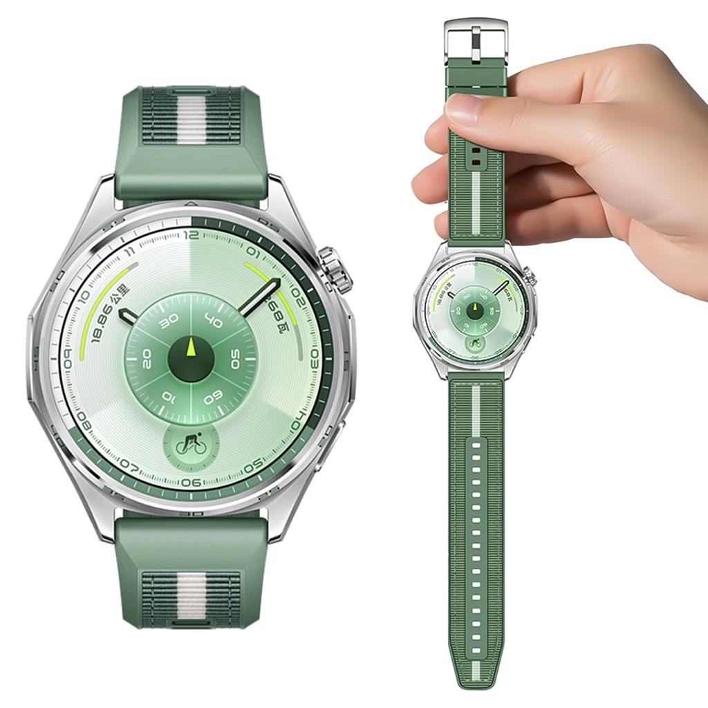 22mm Silicone Strap For Huawei Watch GT 6 Pro 46mm Sports Band Watchband For Huawei Watch 5 GT6/5/4 For Redmi 5 Active Bracelet