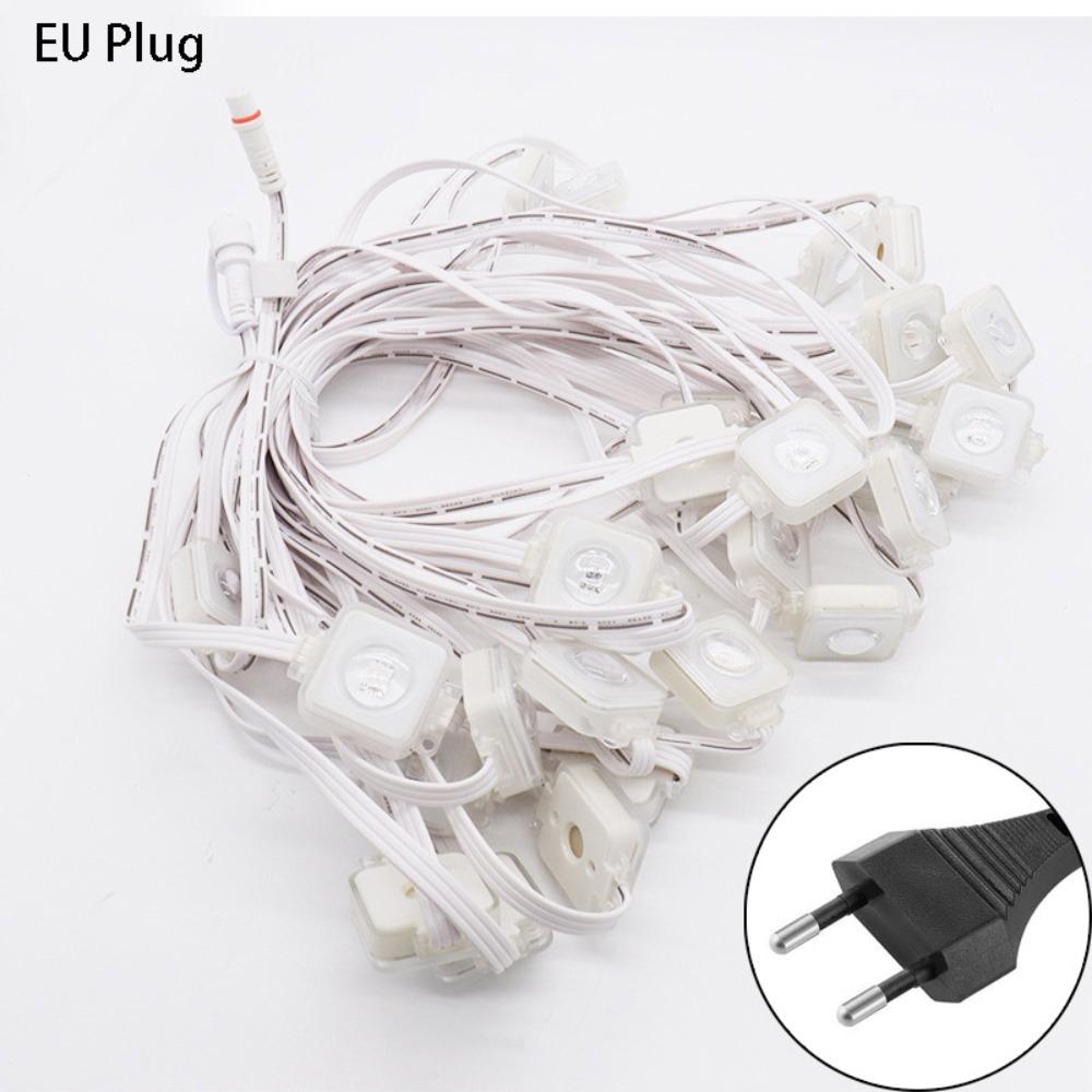 Smart Eaves Lights Waterproof LED Lights All Holiday RGB Lights  Home Decor 15M-EU Plug
