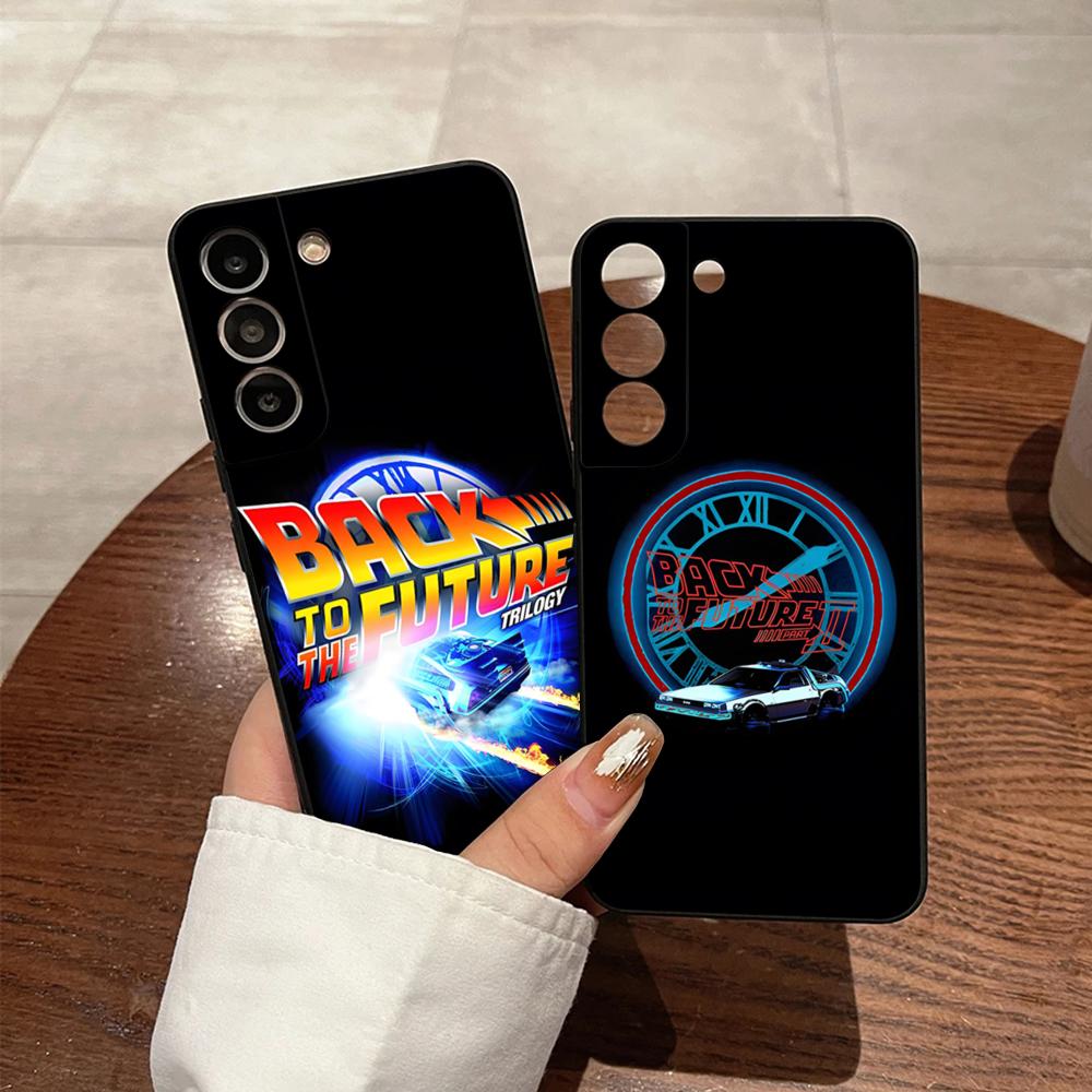 Back To The Future Phone Case For Samsung S24 Ultra S25 S23 Fe S22 S20 S21 Plus A16 A54 A34 A24 A53 A16 Cover