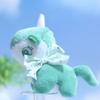 Miniature Cute Unicorn Plush Pendant Keychain In Soft Colors For Children And Celebrations