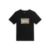 Vans Ss22 Logo Print Crew Neck Short Sleeve T-Shirt Unisex Tops Black VN0A7TRTBLK