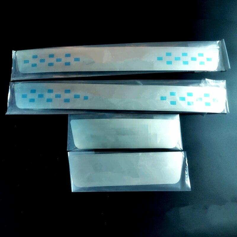 

Автомобильные аксессуары для Citroen C3 C5 Aircross C4 Picasso, накладка на порог, защитная пластина из нержавеющей стали, стильная наклейка на педаль