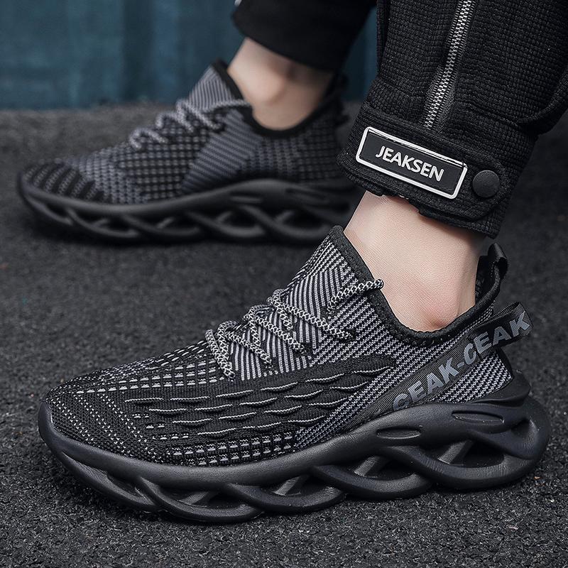 Large size sports and leisure summer breathable thin mesh coconut shoes shoes