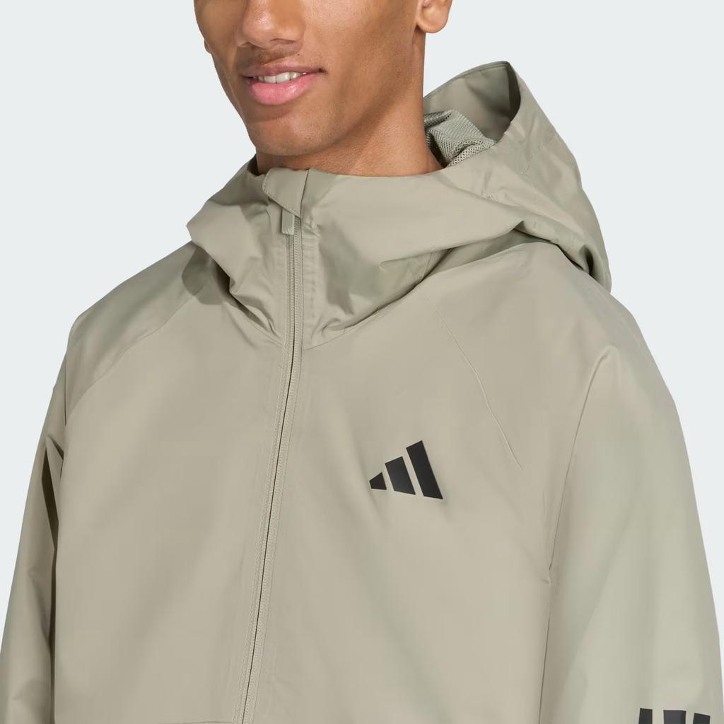 Adidas Jackets Men's Khaki Hooded Moderate Other JM1058-