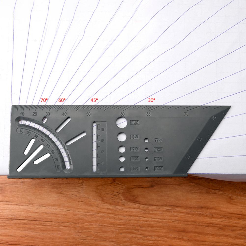 Woodworking Scribe Mark Line Gauge T-Type Ruler 90 Degree Gauge Measuring Carpenter