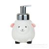 Soap Dispenser Cute Hand-painted Ceramic Hand Soap Dispensing Bottle, Cartoon Animal Lotion Bottle, for Guesthouses and Hotels